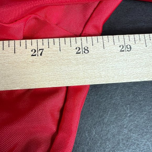 VTG 90s NHL Chicago Blackhawks Hockey Jacket Extra Large Red 1/4 Zip Windbreaker - Picture 15 of 16